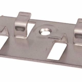 Clip inox d'aboutage pour terrasse composite silvadec